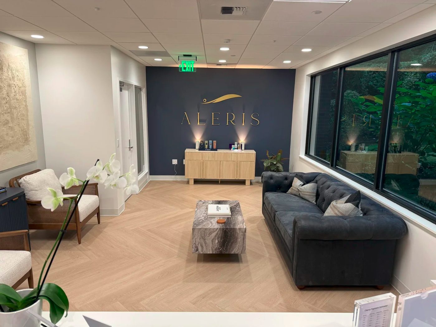 Aleris Aesthetics clinic interior, featured on Magzine