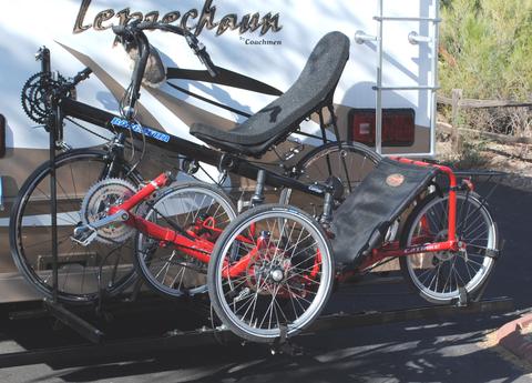 tricycle carrier rack